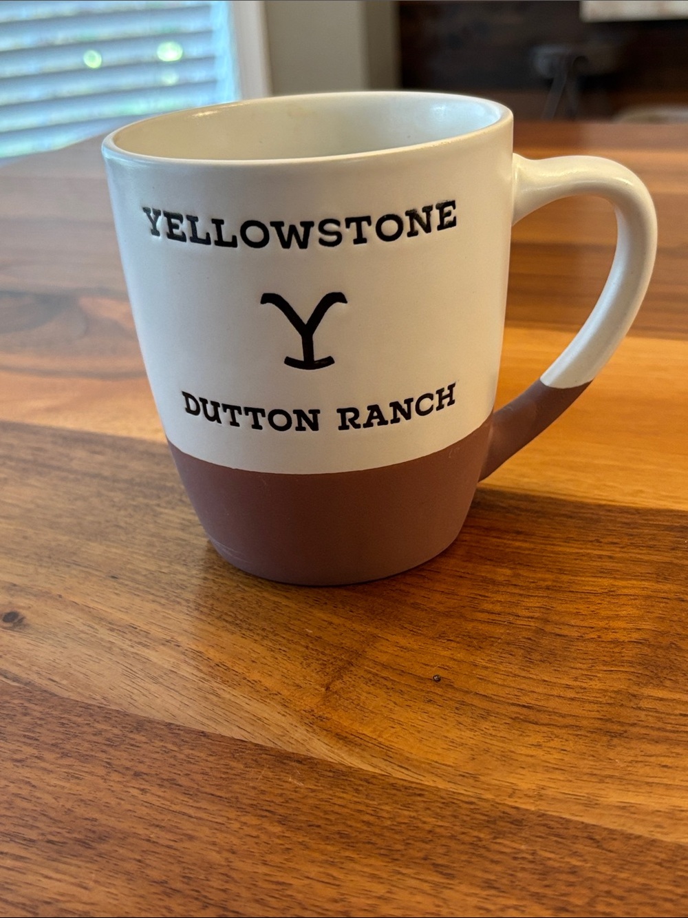 Yellowstone Dutton Ranch Two Toned Stoneware 16 ounce Mug